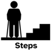 steps